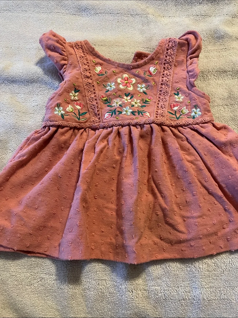 Cat & Jack Pink, Coral and Red Floral & Textured Tank Top Mix for Kids